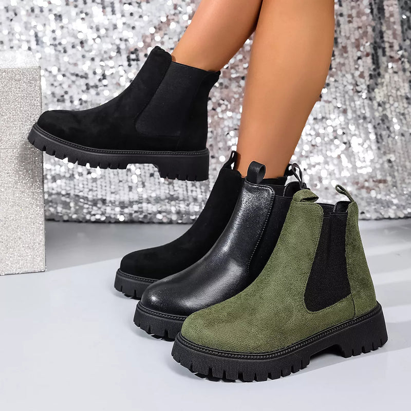 Ankelboots med resår Stella & Co