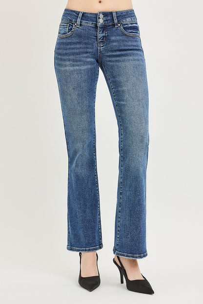 Bootcut-jeans med låg midja, bild 4