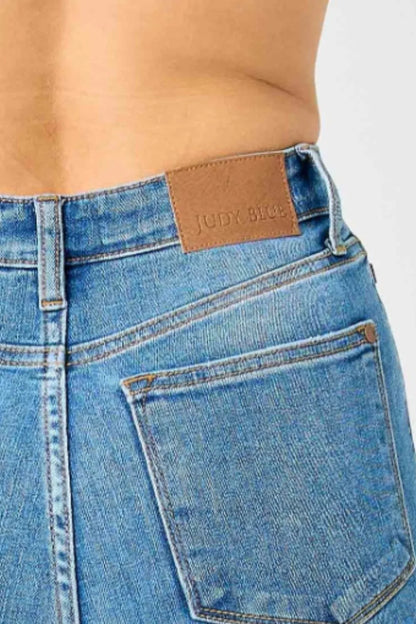 Klassiska flare-jeans med hög midja, bild 3